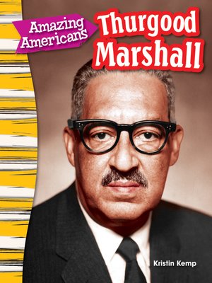 cover image of Amazing Americans: Thurgood Marshall